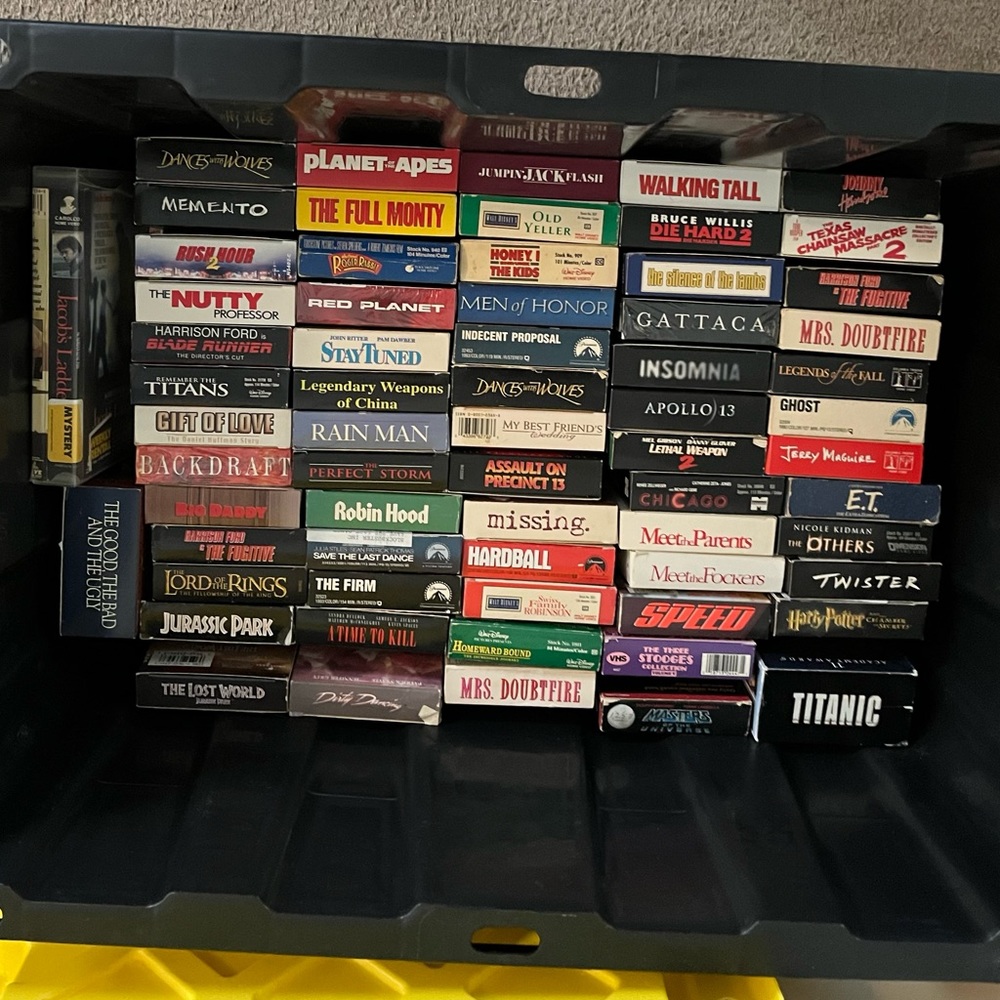 💫 Donated💫 Lot/8 MAKE ‘n OFFER Choose 8 VHS Movies 80’s 90’s 2000’s more - Picture 4 of 11
